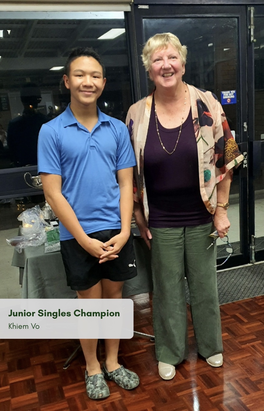 Junior Singles Champion