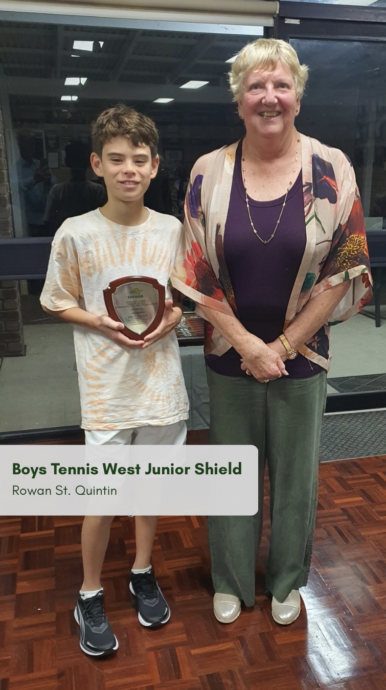 Boys Tennis West Junior Shield
