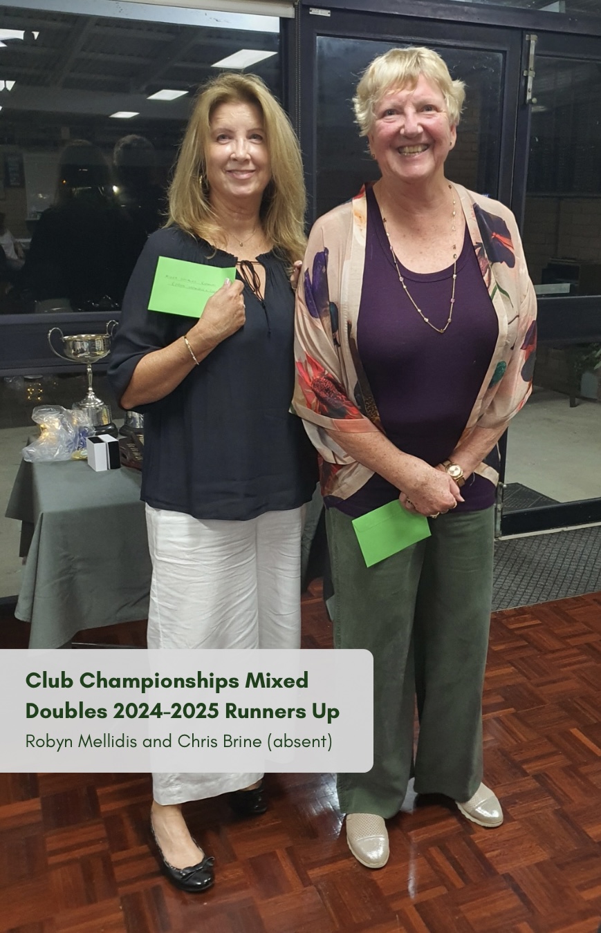 Mixed Doubles Runner Up