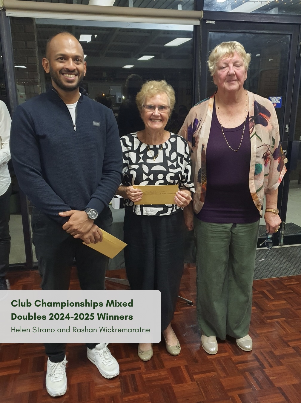 Mixed Doubles Winners